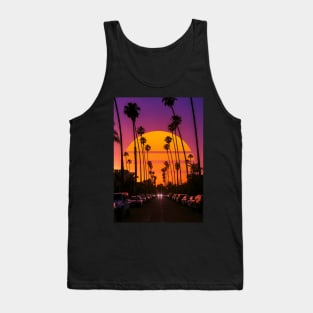 Retro sunset Tank Top